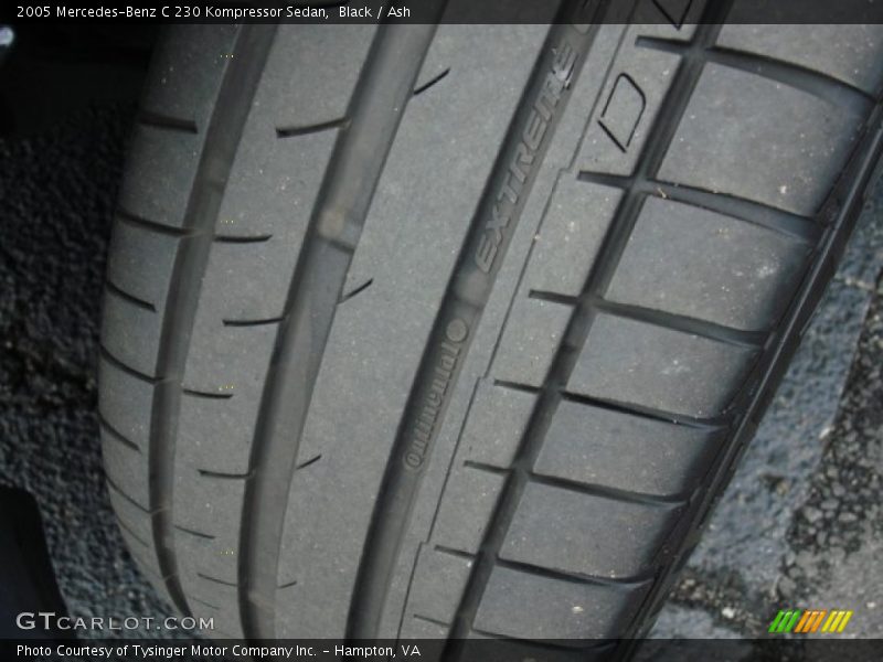 Black / Ash 2005 Mercedes-Benz C 230 Kompressor Sedan