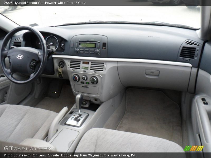 Dashboard of 2006 Sonata GL