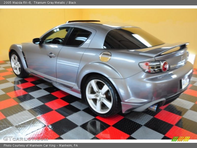 Titanium Gray Metallic / Black 2005 Mazda RX-8