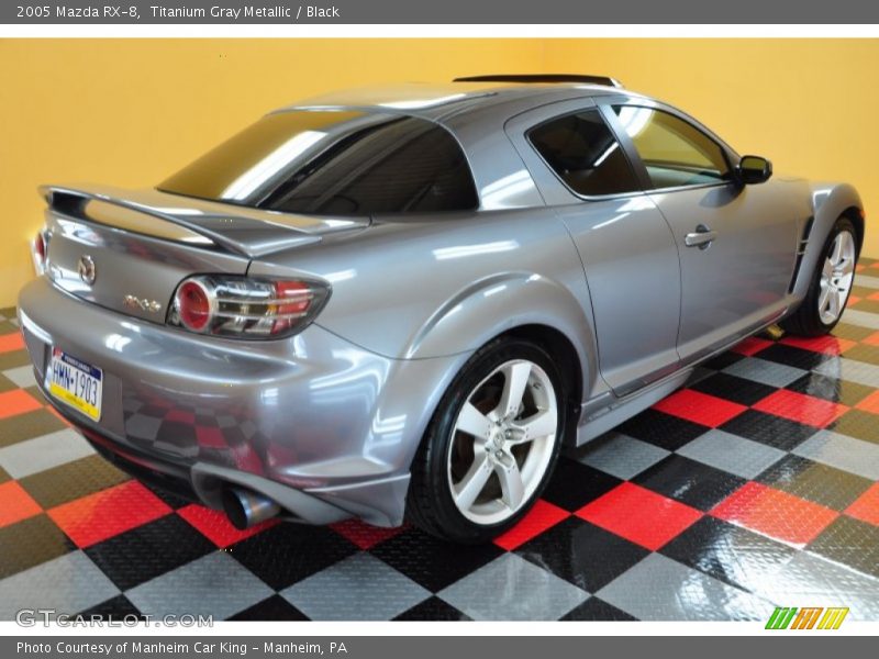 Titanium Gray Metallic / Black 2005 Mazda RX-8