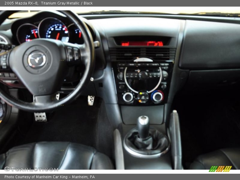 Titanium Gray Metallic / Black 2005 Mazda RX-8