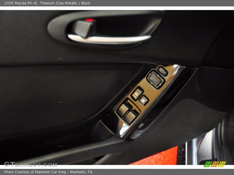 Titanium Gray Metallic / Black 2005 Mazda RX-8