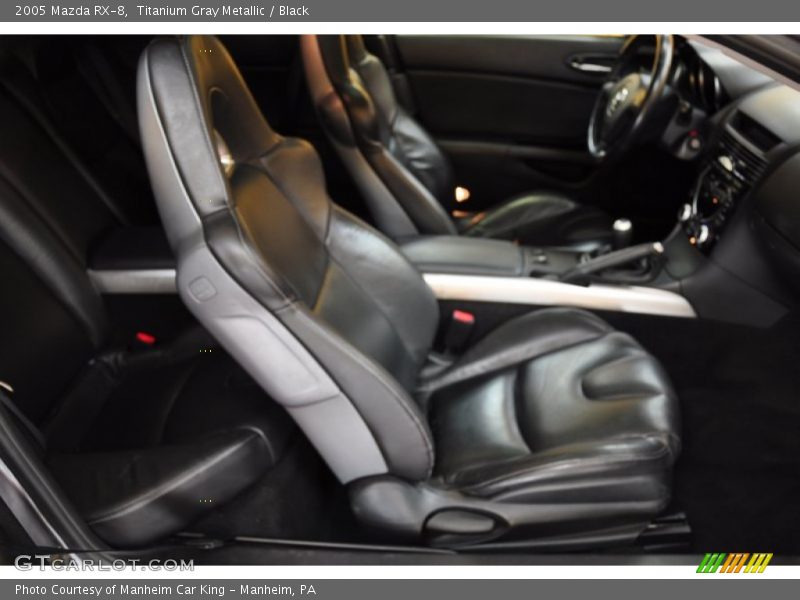 Titanium Gray Metallic / Black 2005 Mazda RX-8