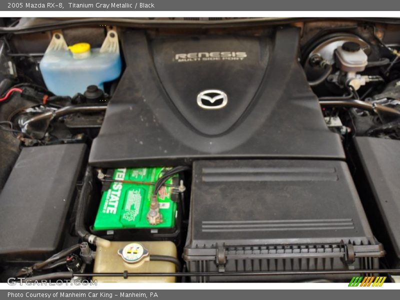 Titanium Gray Metallic / Black 2005 Mazda RX-8