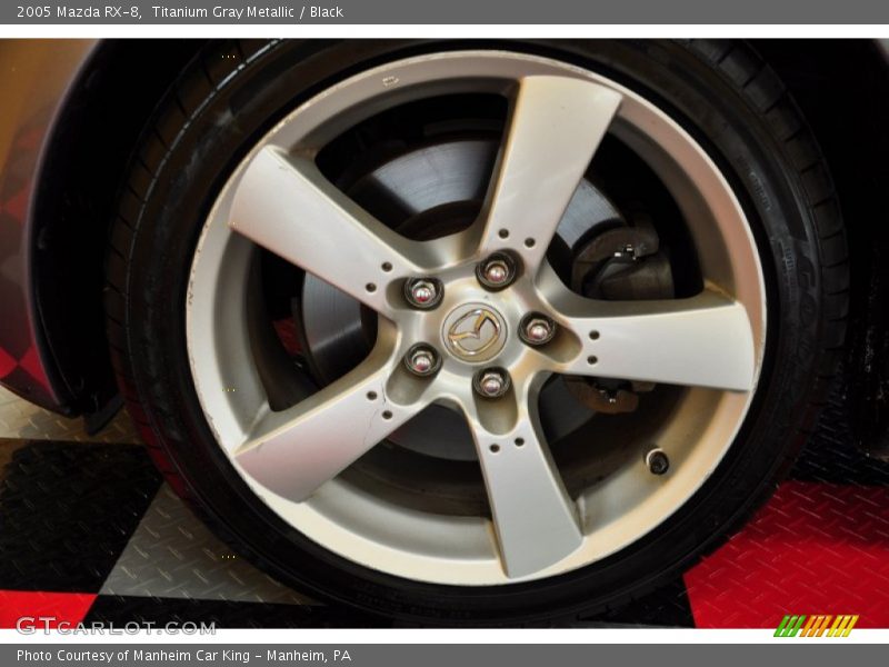 Titanium Gray Metallic / Black 2005 Mazda RX-8