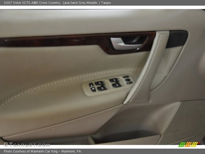 Lava Sand Grey Metallic / Taupe 2007 Volvo XC70 AWD Cross Country