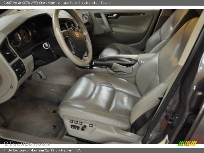 Lava Sand Grey Metallic / Taupe 2007 Volvo XC70 AWD Cross Country