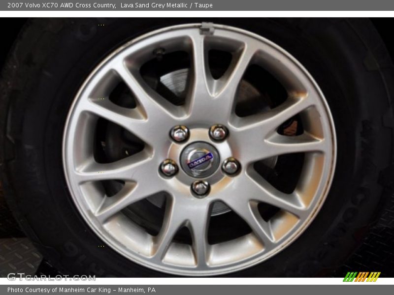 Lava Sand Grey Metallic / Taupe 2007 Volvo XC70 AWD Cross Country
