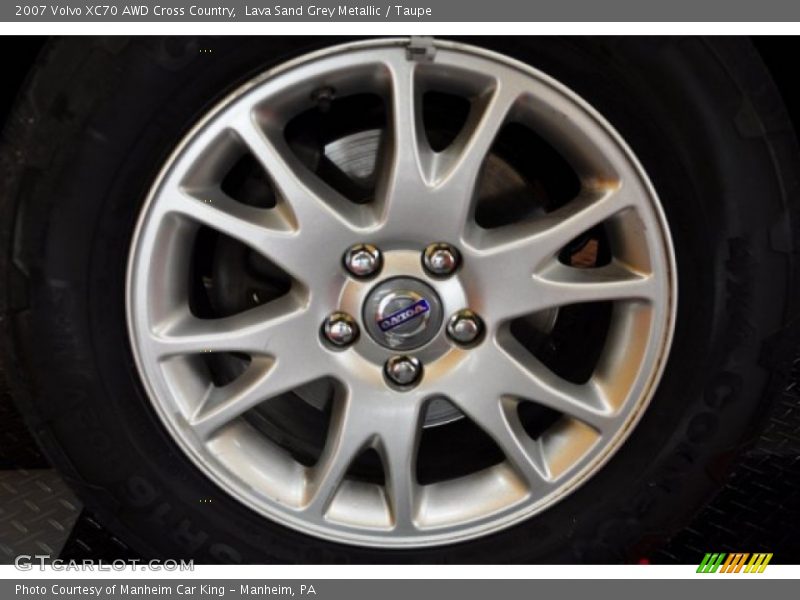 Lava Sand Grey Metallic / Taupe 2007 Volvo XC70 AWD Cross Country
