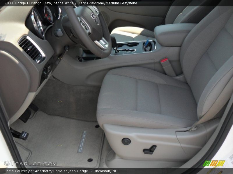  2011 Durango Crew Dark Graystone/Medium Graystone Interior