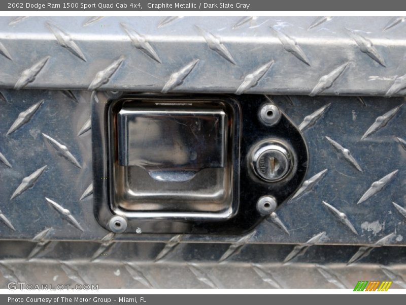 Graphite Metallic / Dark Slate Gray 2002 Dodge Ram 1500 Sport Quad Cab 4x4