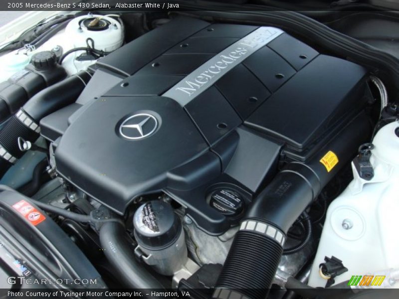 2005 S 430 Sedan Engine - 4.3 Liter SOHC 24-Valve V8