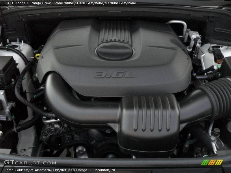  2011 Durango Crew Engine - 3.6 Liter DOHC 24-Valve VVT Pentastar V6