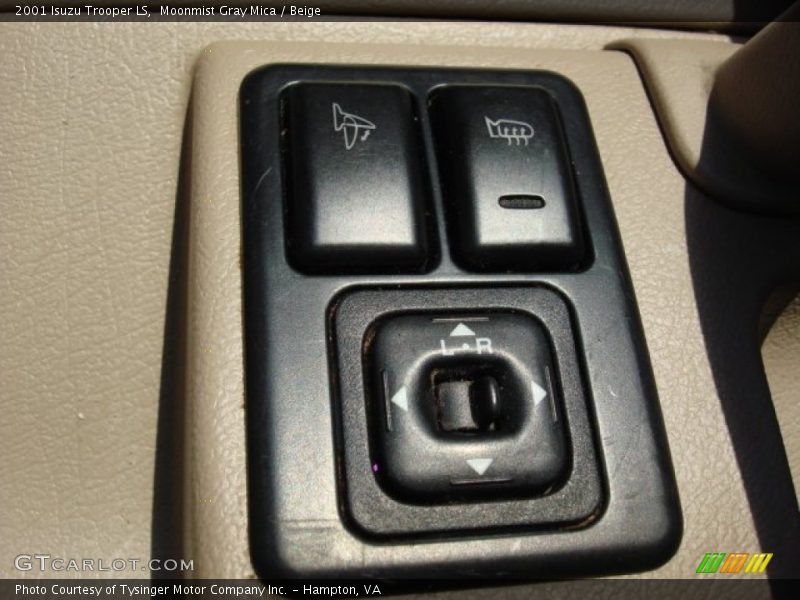 Controls of 2001 Trooper LS