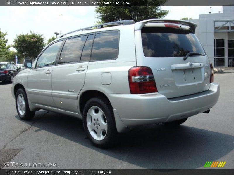 Millenium Silver Metallic / Ash Gray 2006 Toyota Highlander Limited 4WD
