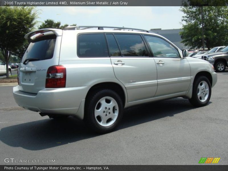 Millenium Silver Metallic / Ash Gray 2006 Toyota Highlander Limited 4WD