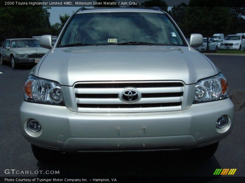 Millenium Silver Metallic / Ash Gray 2006 Toyota Highlander Limited 4WD