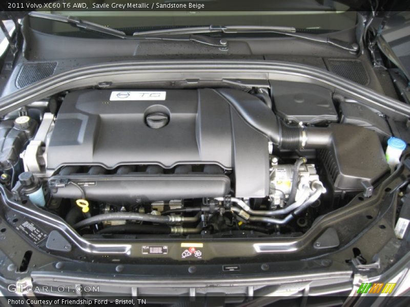  2011 XC60 T6 AWD Engine - 3.0 Liter Twin-Scroll Turbocharged DOHC 24-Valve Inline 6 Cylinder