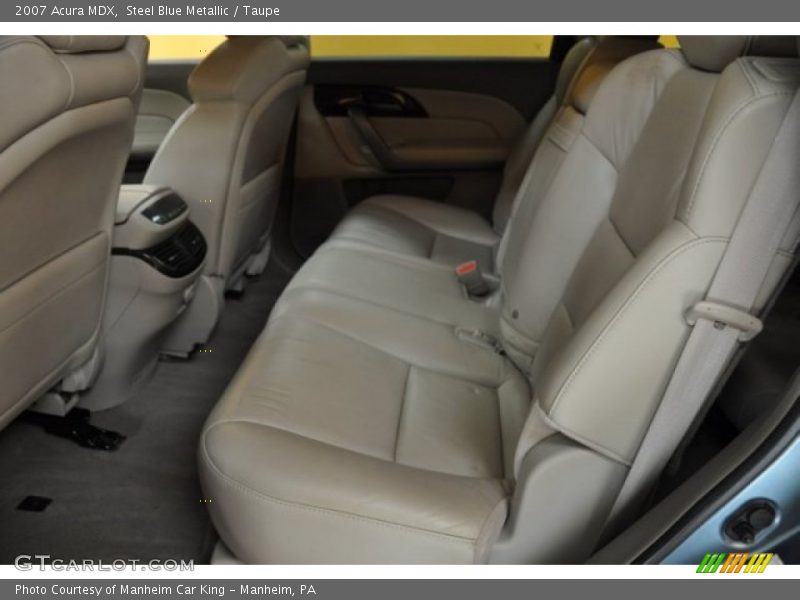 Steel Blue Metallic / Taupe 2007 Acura MDX