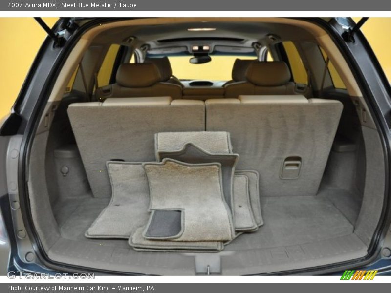 Steel Blue Metallic / Taupe 2007 Acura MDX
