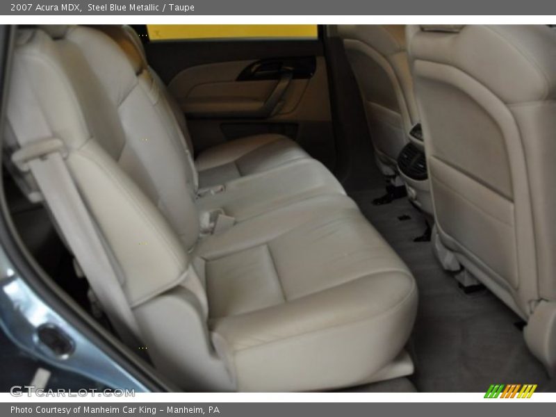 Steel Blue Metallic / Taupe 2007 Acura MDX