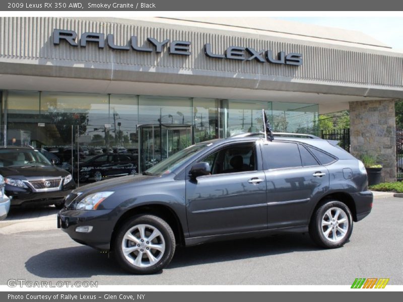 Smokey Granite / Black 2009 Lexus RX 350 AWD