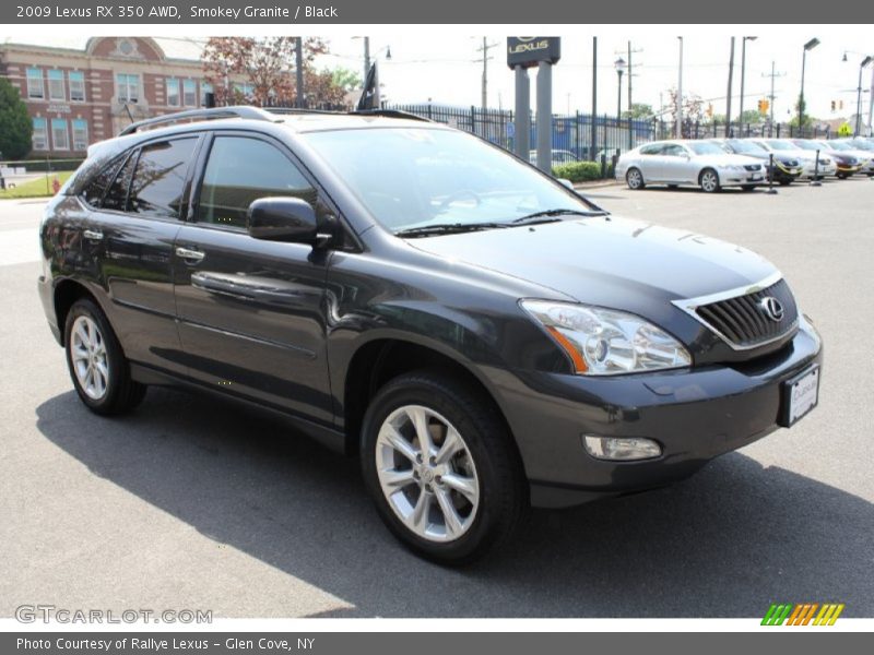 Smokey Granite / Black 2009 Lexus RX 350 AWD