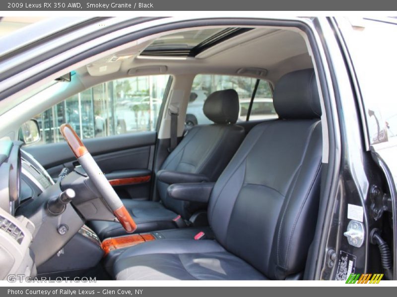 Smokey Granite / Black 2009 Lexus RX 350 AWD