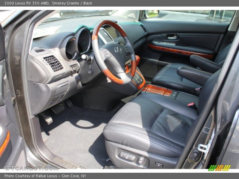 Smokey Granite / Black 2009 Lexus RX 350 AWD
