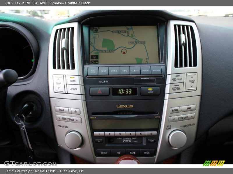 Smokey Granite / Black 2009 Lexus RX 350 AWD