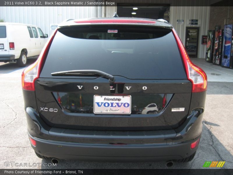 Black Sapphire Metallic / Sandstone Beige 2011 Volvo XC60 3.2
