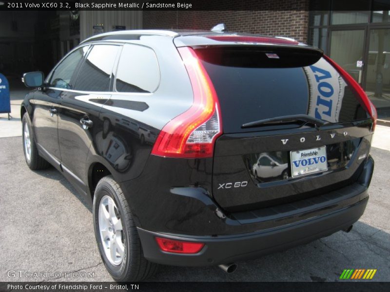 Black Sapphire Metallic / Sandstone Beige 2011 Volvo XC60 3.2