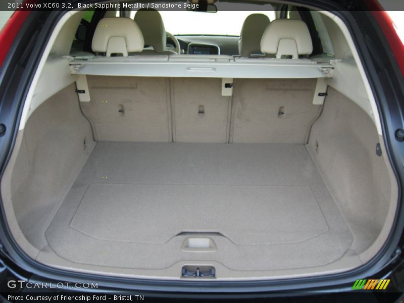 Black Sapphire Metallic / Sandstone Beige 2011 Volvo XC60 3.2