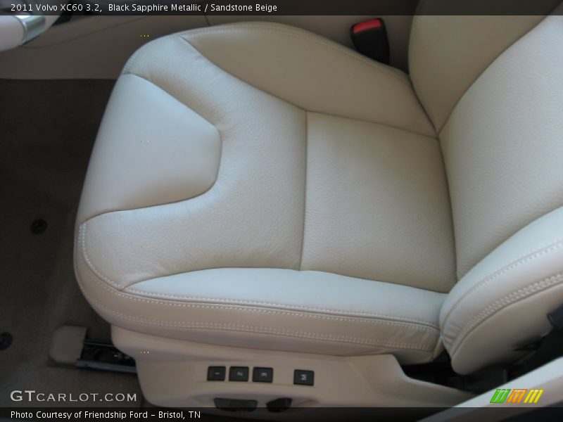 Black Sapphire Metallic / Sandstone Beige 2011 Volvo XC60 3.2