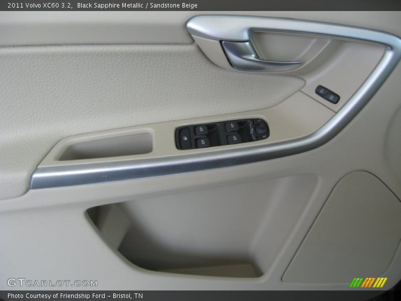 Black Sapphire Metallic / Sandstone Beige 2011 Volvo XC60 3.2