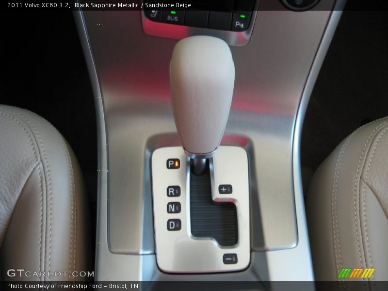 Black Sapphire Metallic / Sandstone Beige 2011 Volvo XC60 3.2