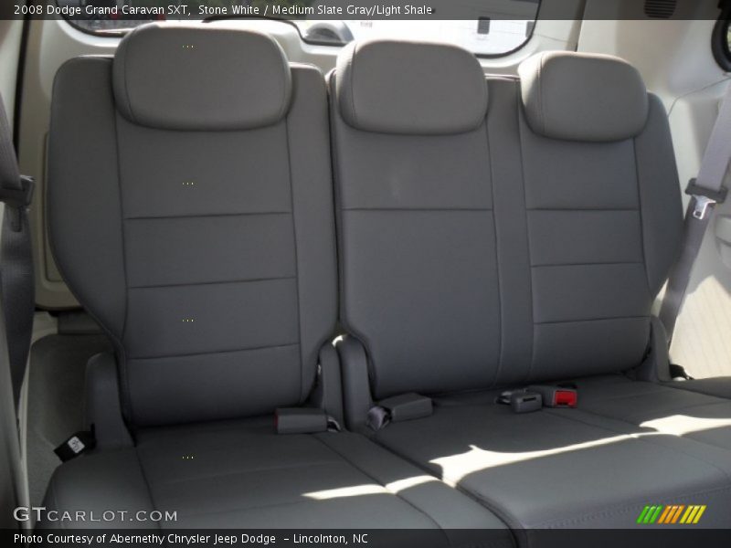 Stone White / Medium Slate Gray/Light Shale 2008 Dodge Grand Caravan SXT