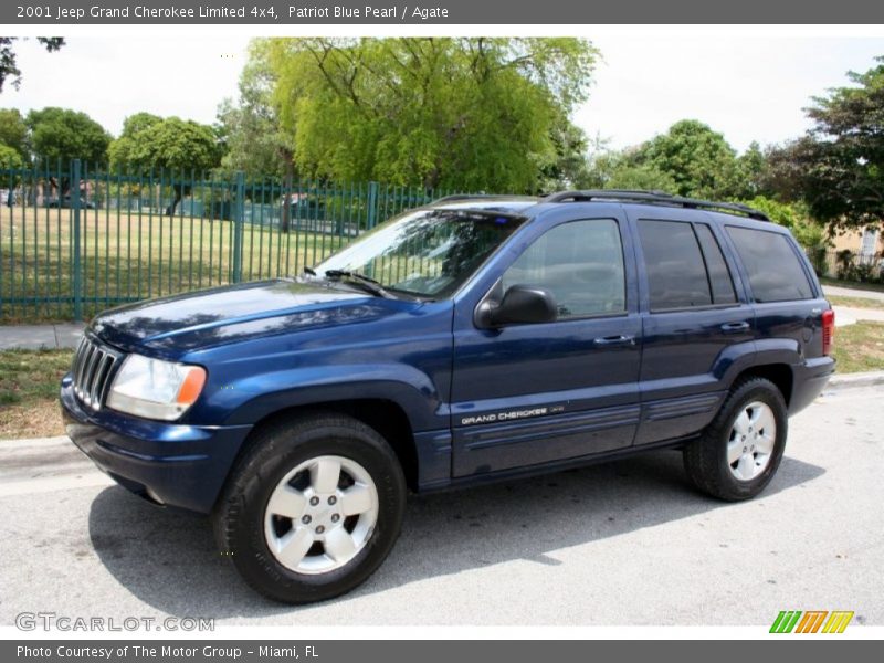  2001 Grand Cherokee Limited 4x4 Patriot Blue Pearl