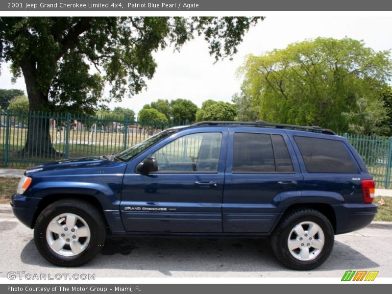  2001 Grand Cherokee Limited 4x4 Patriot Blue Pearl