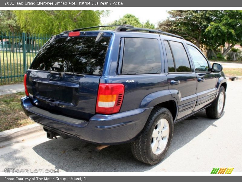  2001 Grand Cherokee Limited 4x4 Patriot Blue Pearl