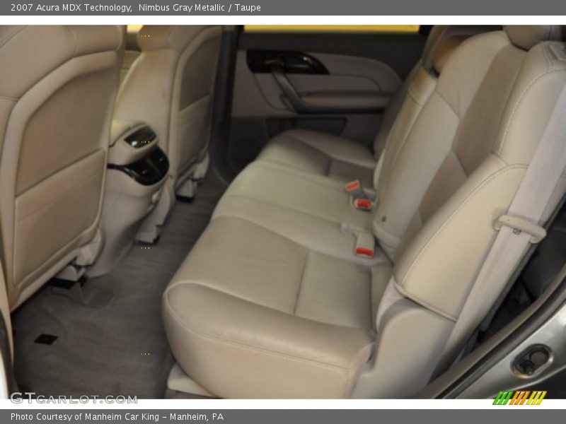 Nimbus Gray Metallic / Taupe 2007 Acura MDX Technology
