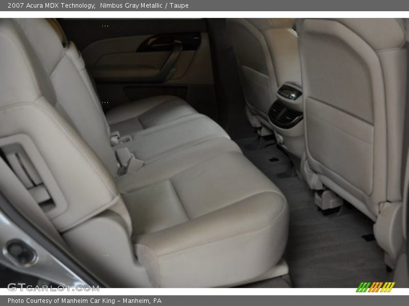 Nimbus Gray Metallic / Taupe 2007 Acura MDX Technology