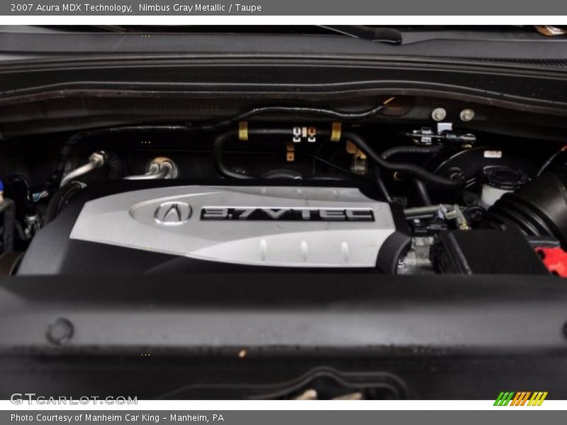 Nimbus Gray Metallic / Taupe 2007 Acura MDX Technology
