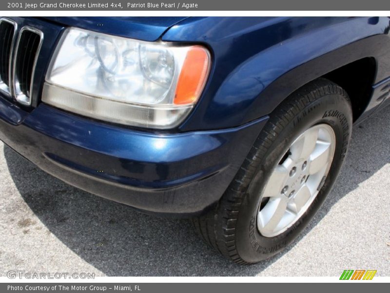 Patriot Blue Pearl / Agate 2001 Jeep Grand Cherokee Limited 4x4