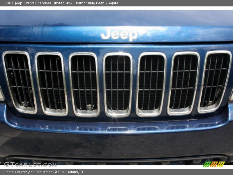 Patriot Blue Pearl / Agate 2001 Jeep Grand Cherokee Limited 4x4