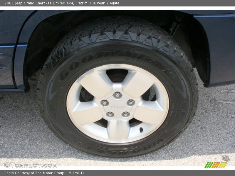 Patriot Blue Pearl / Agate 2001 Jeep Grand Cherokee Limited 4x4