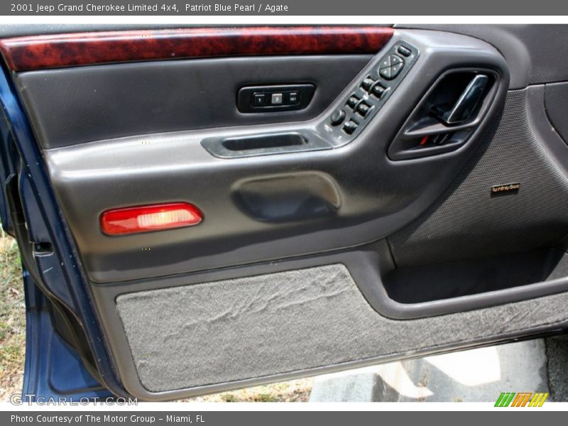 Patriot Blue Pearl / Agate 2001 Jeep Grand Cherokee Limited 4x4