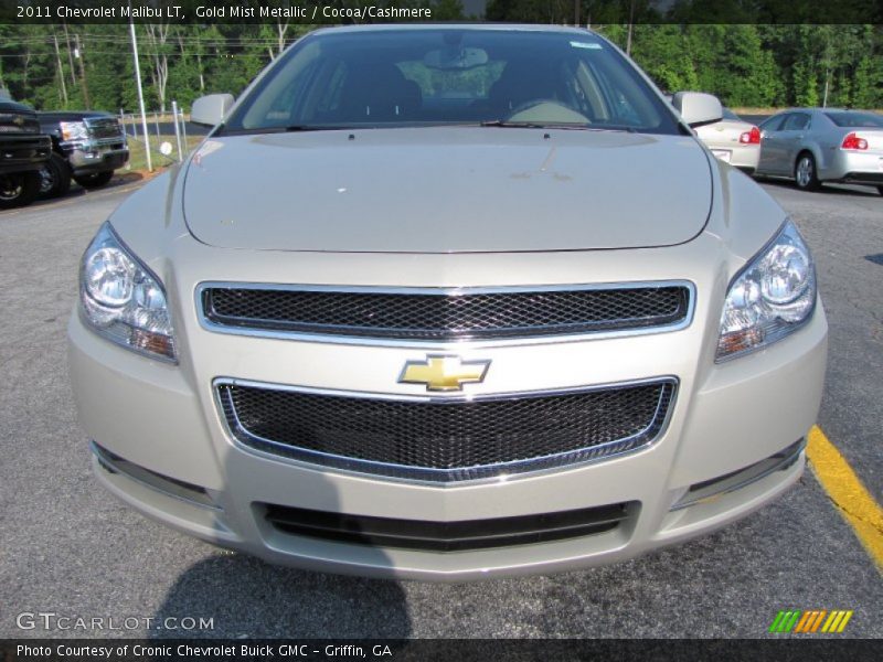 Gold Mist Metallic / Cocoa/Cashmere 2011 Chevrolet Malibu LT