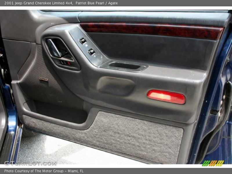 Patriot Blue Pearl / Agate 2001 Jeep Grand Cherokee Limited 4x4