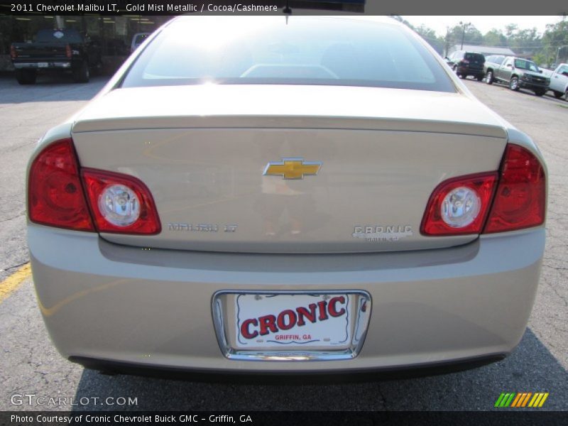 Gold Mist Metallic / Cocoa/Cashmere 2011 Chevrolet Malibu LT